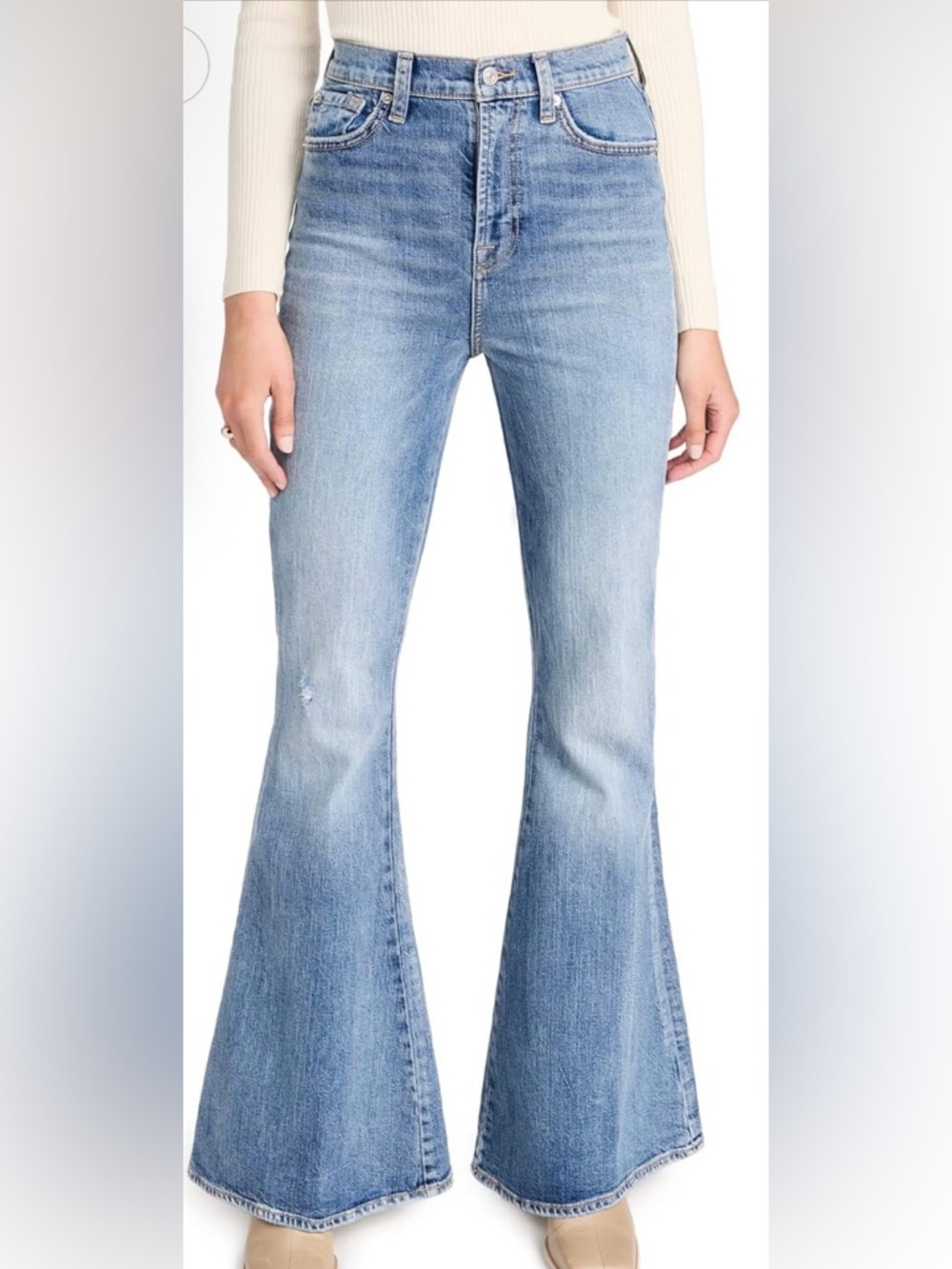 7 for all mankind High-Rise “ Mega Flare” Jeans